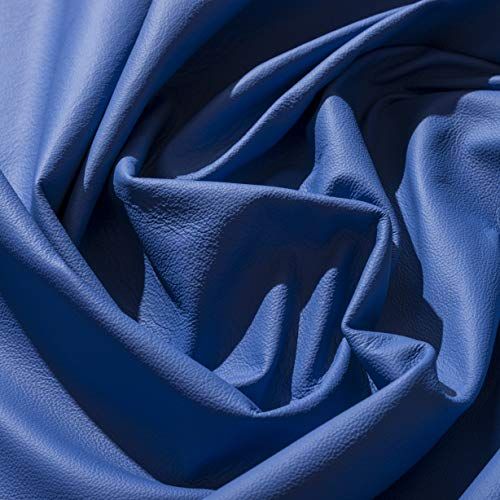 IPEA uitsparingen van echt leer in klassiek blauw - 2,2 m²