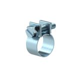 Riegler Spanklem, lichte uitvoering volgens DIN 3017, verzinkt staal (W1), nominale ø 21,0 mm, bandbreedte 9,0 mm