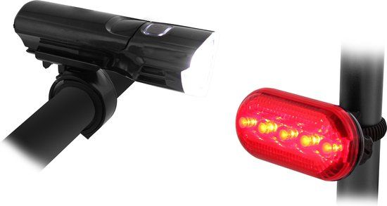 T'nB UMLED2 fietsverlichting Achterlicht + voorlicht (set) LED