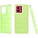Techsuit Hoes voor Motorola Moto G84, Wave Shield, Groen