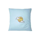 Bona Basics, Decoratieve kussenhoes, Lichtblauw, 45x45 cm