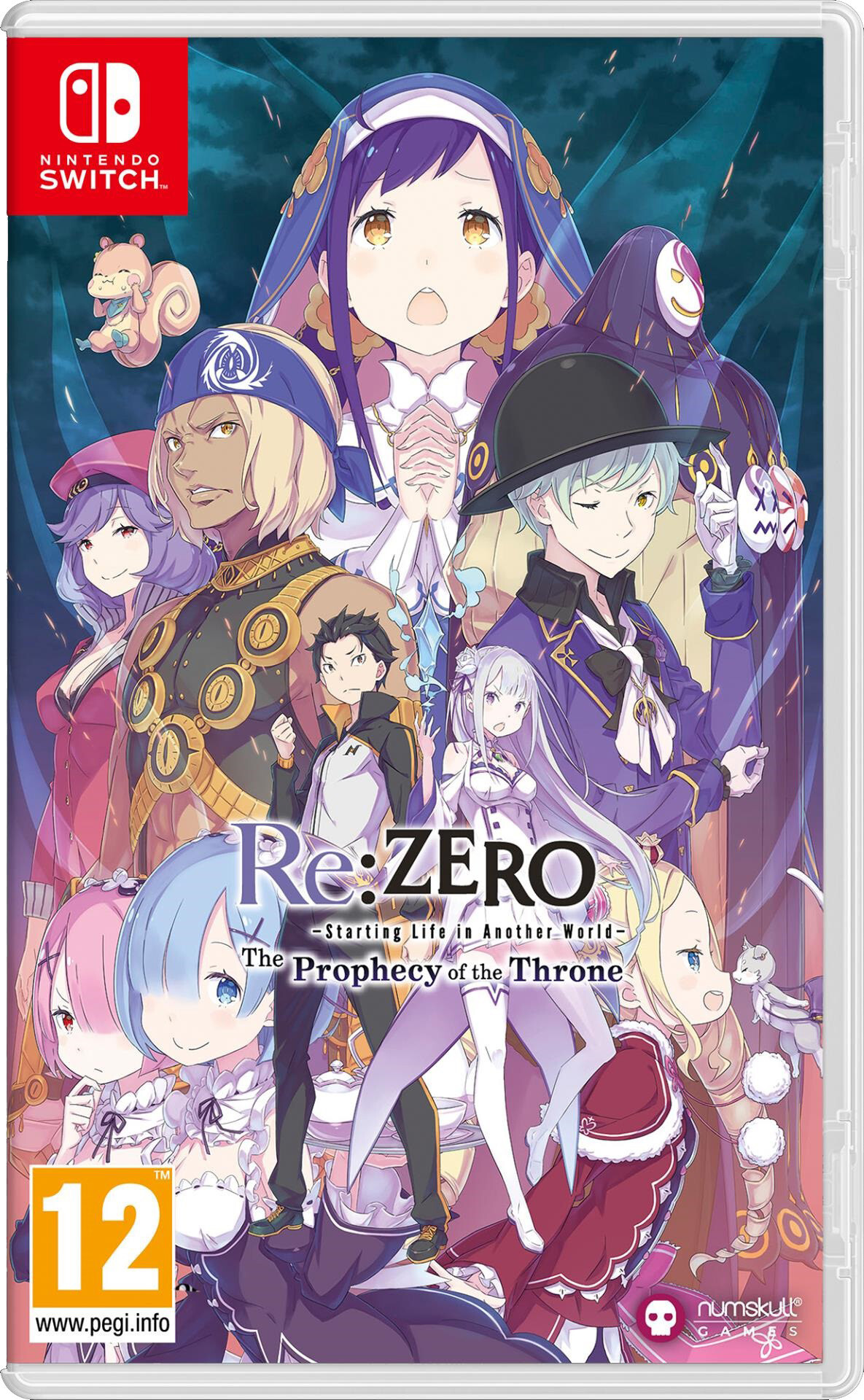 Numskull re:zero starting life in another world: the prophecy of the throne Nintendo Switch
