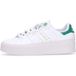 Adidas Chaussure basse Stan Smith Bonega W pour femmes, blanc nuage/blanc nuage/vert