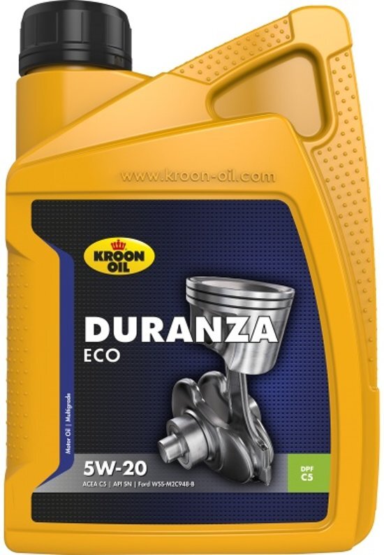 Kroon 1 L flacon -Oil Duranza ECO 5W-20 - 35172