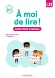 A moi de lire ! CE1: Cahier d'étude de la langue