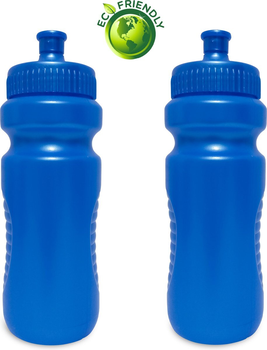 Pro x Drinkflessen 700cc x2 - Drinkbus voor kind/volwassenen - Blauw