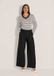 MADELEINE Broek Broek Zwart Wide Leg Fit 46