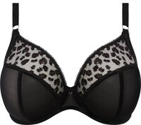 Elomi Namrah UW Bandless Plunge Bra - Black - 95I
