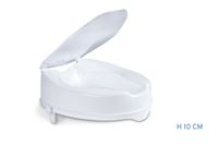 Moretti Toiletverhoger 10 cm - Ergonomisch met deksel - Wit