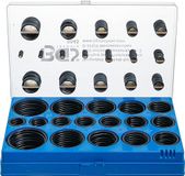 BGS 8045 | O-ring-assortiment | Ø 3-50 mm | 419-dlg | NBR | zuur-, benzine-, hitte- en oliebestendig | diktes 1,5 mm, 2 mm, 2,5 mm, 3,5 mm