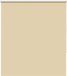 Store enrouleur occultant 125x150 cm largeur tissu 121,6 cm beige