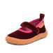 Bisgaard Red Suede Slippers for Children