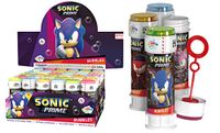 DULCOP - Pak van 36 Sonic Bubbles - Zeepbellen - 60 ml - 047338PA - Zwart - Plastic - Officiële Licentie - Kinder Speelgoed - Buitenspel - Vanaf 3 jaar