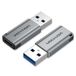 Vention CDPH0 Adaptateur USB A vers USB C Gris