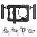 NEEWER Universele Smartphone Video Rig met Handgrepen 67mm Filter Adapter Anti Drop Koude Schoen Compatibel met DJI Mic iPhone Samsung Galaxy Android, Telefoon Cage Stabilizer voor Video Opname, PA017