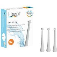 HAEPI Interdentale jetkoppen voor tandenborstel Julia X3 Wit
