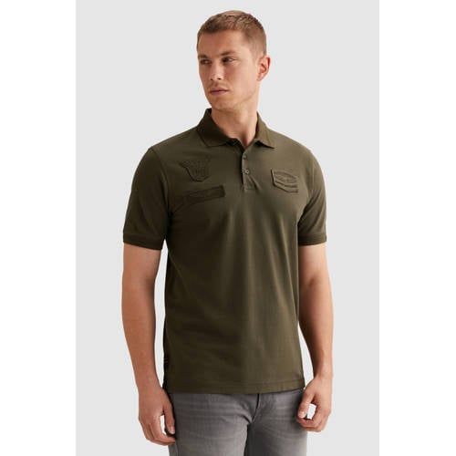PME Legend Heren Polo Maat XXL Grijs