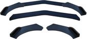 Simoni Racing Voorspoiler 'lip Splitter' Universeel Abs Zwart