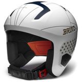 Briko Vulcano 2.0 Frankrijk Helmet Unisex Volwassenen, Wit, M