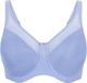 Hunkemöller Dames Lingerie Niet-voorgevormde minimizer beugel bh Nina - Blauw - maat D90