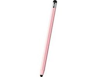 DrPhone SX V9 Stylet Métallique - Double Panier Écran Tactile Capacitif – Universel – Pour Tablette / Smartphone / Ordinateur Portable – Rose / Or Rose