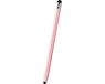 DrPhone SX V9 Stylet Métallique - Double Panier Écran Tactile Capacitif – Universel – Pour Tablette / Smartphone / Ordinateur Portable – Rose / Or Rose