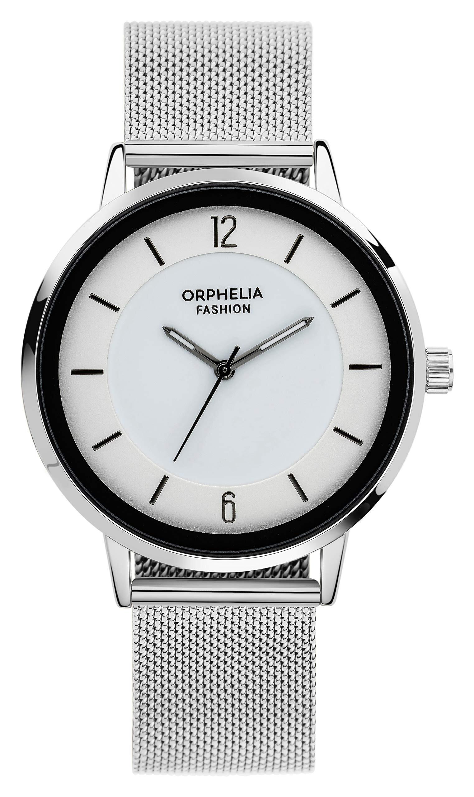 Orphelia Fashion - OF764800 Horloge - Mannen - Zilverkleurig- RVS - Ã˜ 43 mm