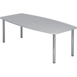 Hammerbacher Conferentie tafel KT22C Grijs 2.200 x 1.050 x 740 mm