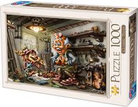 D-Toys Puzzle Pinokkio 1000 pièces - Puzzle Fantaisie