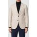 Reiss Veste Formelle en Lin Pierre Taille : 40 | Vestons Outlet | Homme | Blanche