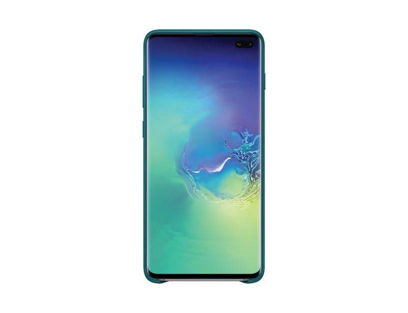 Samsung Galaxy S10+ Leather Cover - Green