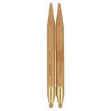 Seeknit Koshitsu Lichtgewicht en Gepolijst Bamboe (12.5cm, 8.00mm, Screw Size M4) Verwisselbaar Circulaire Breien Naald Tips - 2 Stukken