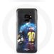 Maniacase Hoesje voor Samsung Galaxy S9 plus Lionel Messi FCB Barcelona Voetbalclub
