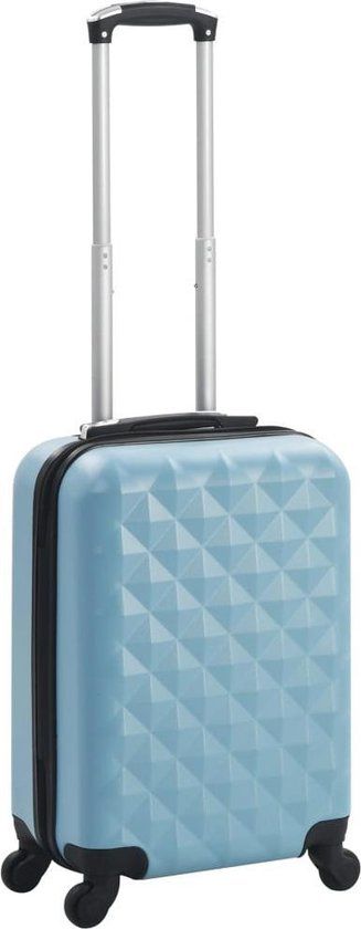 vidaXL Harde koffer ABS blauw