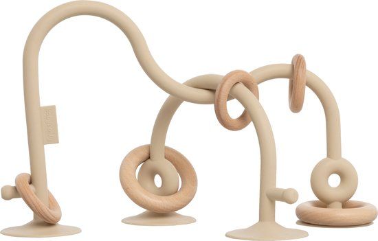 Baby's Only Kralenspiraal - Warm Linen - BPA-vrij siliconen babyspeelgoed