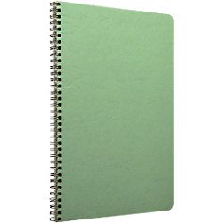 Clairefontaine Spiraalschrift Groen Geruit A4 90 g/m - 3329687814234