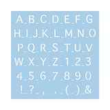 RAYHER 3836300, sjabloon, 30 x 30 cm, SB-Btl. 1 stuk, tekst 2