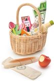 Tender Leaf Toys TENDER LEAF Marktdag - Winkelmand - Met Accessoires - 3 Jaar