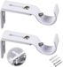 Ibenzoa® Support de tringle à rideaux set de 2 pièces