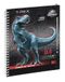 Exacompta Jurassic Notitieboek - Omslag met metalen spiraal en afneembare weektabbladen - 17 x 22 cm - T-rex visual