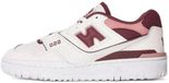 New Balance 550 Sneakers Dames Wit/Roze Leer/Textiel Maat 36.5