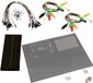 Joy-it Breadboard Set Breadboard developmentkit Totaal aantal polen 830 (l x b x h) 21 x 22.5 x 7 cm 1 stuk(s)