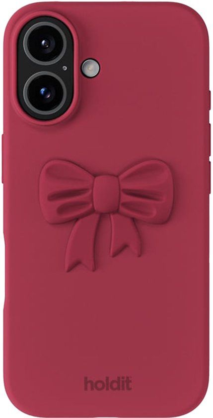 Holdit Silicone Sticker Bow - Red Velvet