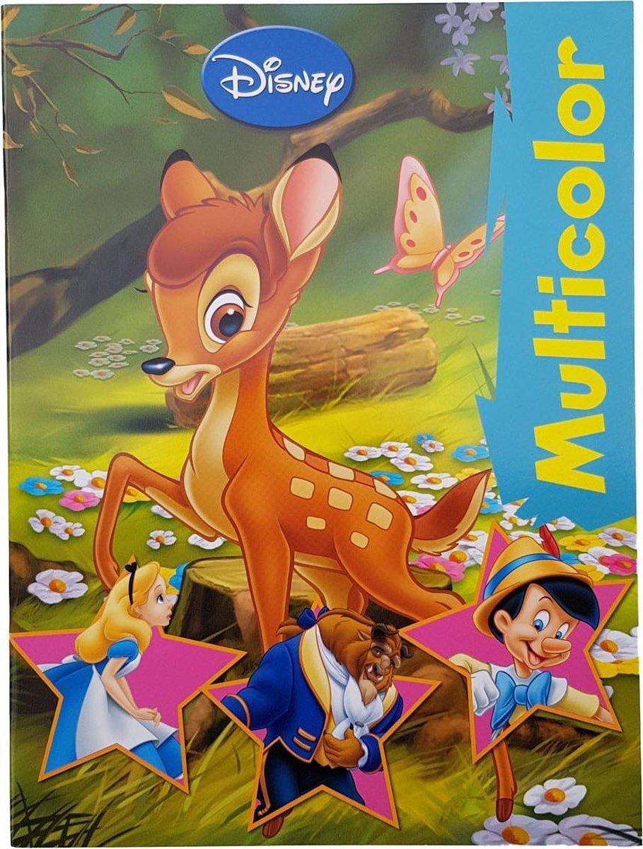 Disney Kleurboek Multicolor 210 X 297 Mm 32 Kleurplaten