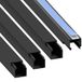 Cablecoach L1515SW4 kabelgoot (zelfklevend) 15x15 mm, 4 m (4 x 1 m lengte), zwart