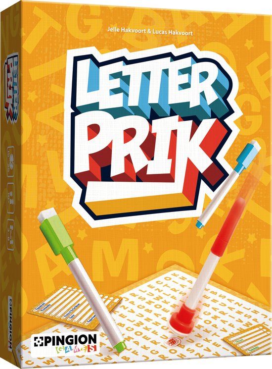 Pingion Games Letterprik Bordspel