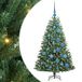 Sapin de Noël artificiel à branches articulées vert 120 cm