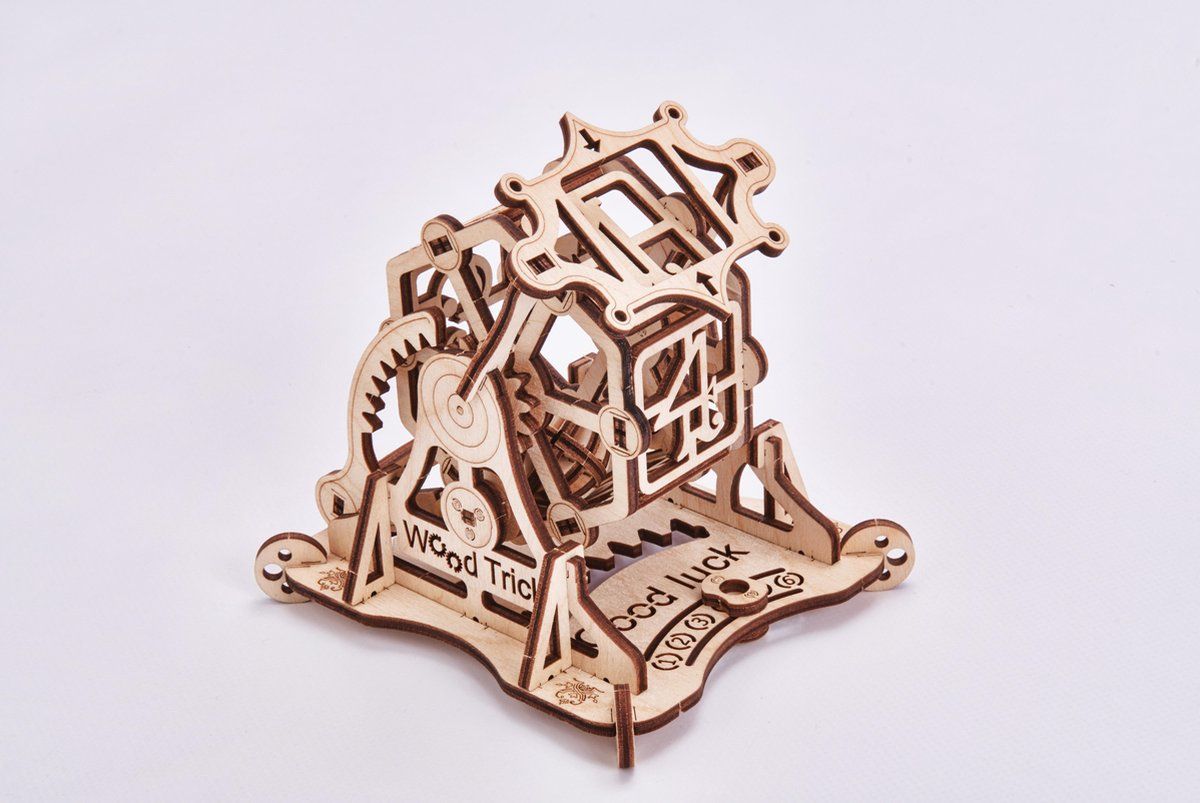 Wood Trick Rad van Fortuin - Houten Modelbouw