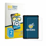 BROTECT - Screenprotector voor Oukitel RT10 - Folie Beschermfolie transparant 2 Stuks