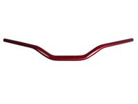 Stuurstang Accossato Stuurstang rood voor Aprilia Dorsoduro 1200, buiging media, aluminium, diameter 28,5 mm